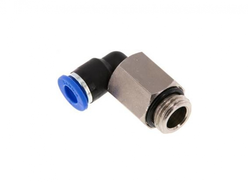 Г-съединител, удължен 1/4" - 6mm