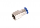Straight fitting 1/4" - 8 mm, female thread