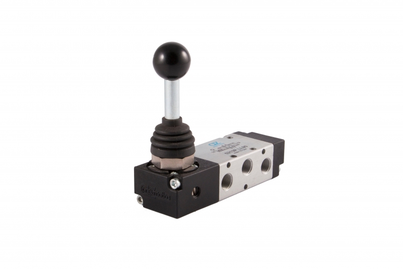 Solenoid valve 5213P LL90, 5/3, 1/8"