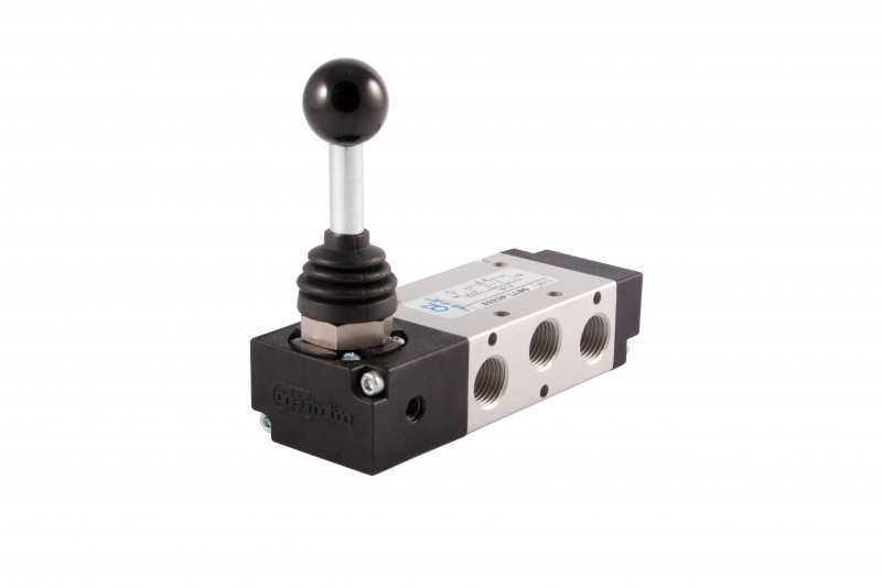 Solenoid valve  5223P LL90, 5/3, 1/4"