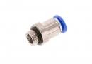 Straight fitting 1/8" - 6 mm