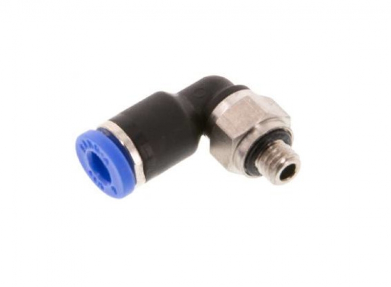 Elbow fitting M5 - 4mm