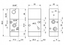 Solenoid valve  321 MC, 3/2, 1/8"