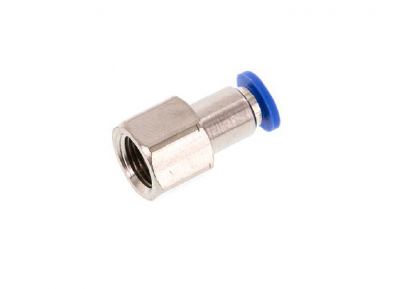 Straight fitting 1/8" - 4 mm, female thread