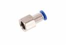 Straight fitting 1/8" - 4 mm, female thread