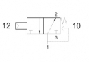 Разпределител 321 MCA, 3/2, 1/8"