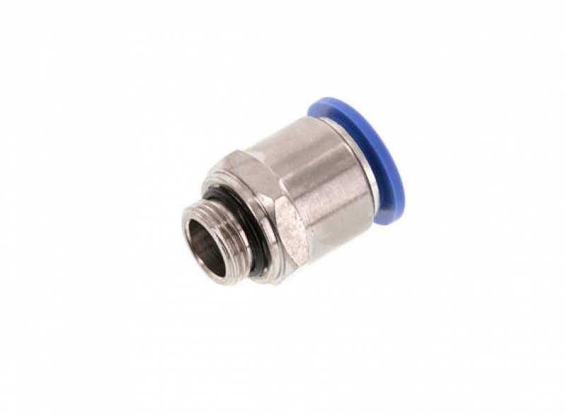 Straight fitting 3/8" - 16 mm
