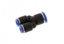 Y-connector, reducing 10mm - 6mm