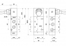 Solenoid valve  522 ML90, 5/2, 1/4"