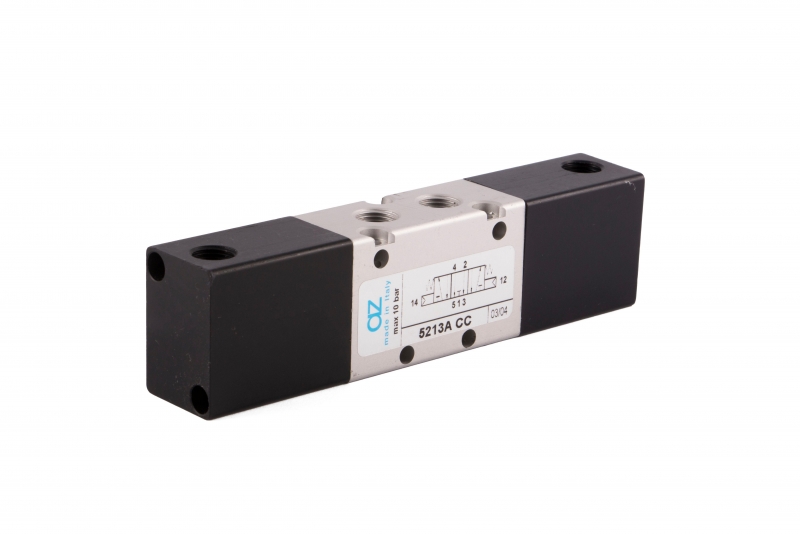 Solenoid valve  5213A CC, 5/3, 1/8"