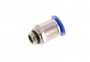 Straight fitting 1/4" - 12 mm