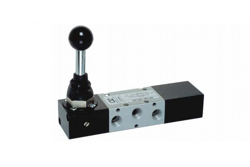 Solenoid valve 5213A ML90, 5/3, 1/8"