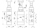Разпределител 321 TT, 3/2, 1/8"