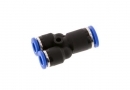Y-connector, reducing 8mm - 6mm