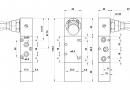 Разпределител 5213C ML90, 5/3, 1/8"