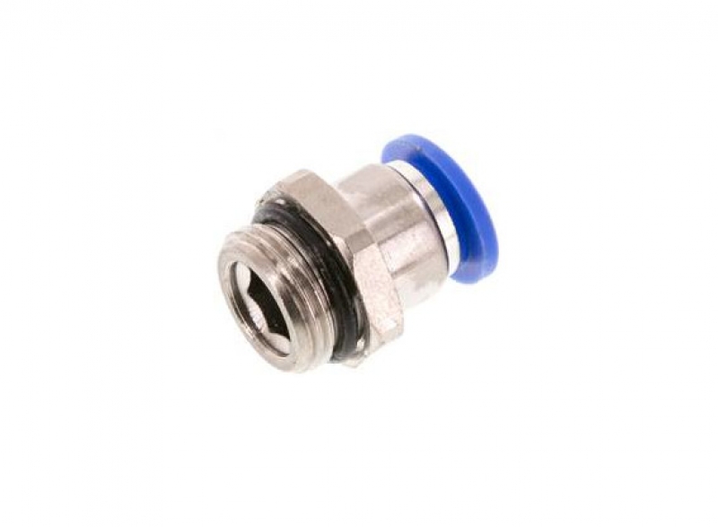 Straight fitting 3/8" - 10 mm