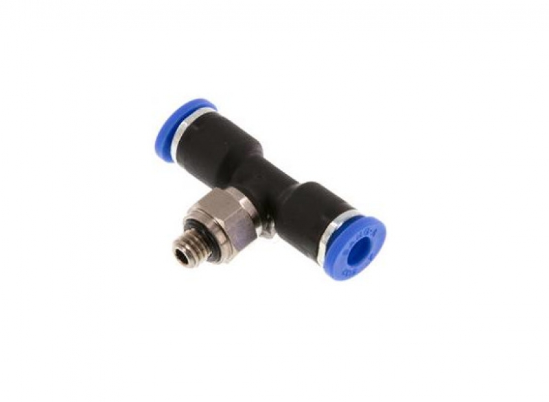 T Push-in Fitting M5 - 4mm