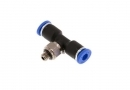 T Push-in Fitting M5 - 4mm