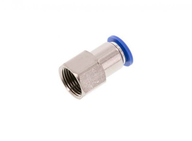 Straight fitting 3/8"-10 mm, female thread