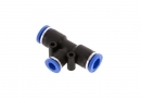 T-connector, reducing 8mm - 6mm