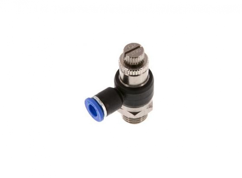 Flow controller 1/4"- 6 mm