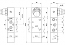 Разпределител 5213A ML90, 5/3, 1/8"