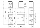 Разпределител 322 MEA, 3/2, 1/4"