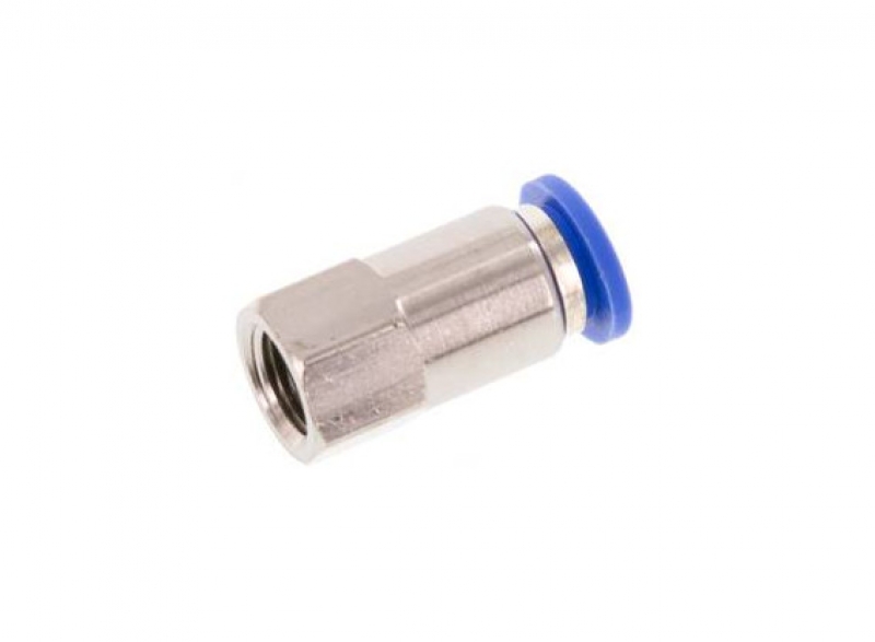 Straight fitting 1/8" - 8 mm, female thread