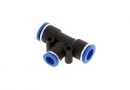 T-connector, reducing 10mm - 8mm