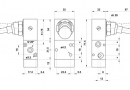 Solenoid valve 321 ML90, 3/2, 1/8"