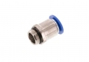 Straight fitting 3/8" - 12 mm