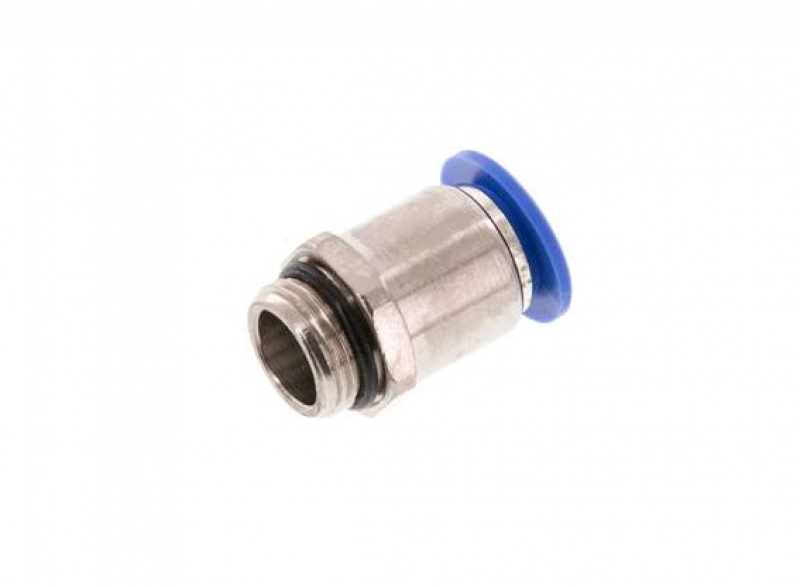 Straight fitting 3/8" - 12 mm