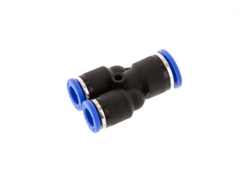 Y-connector, reducing 10mm - 8mm