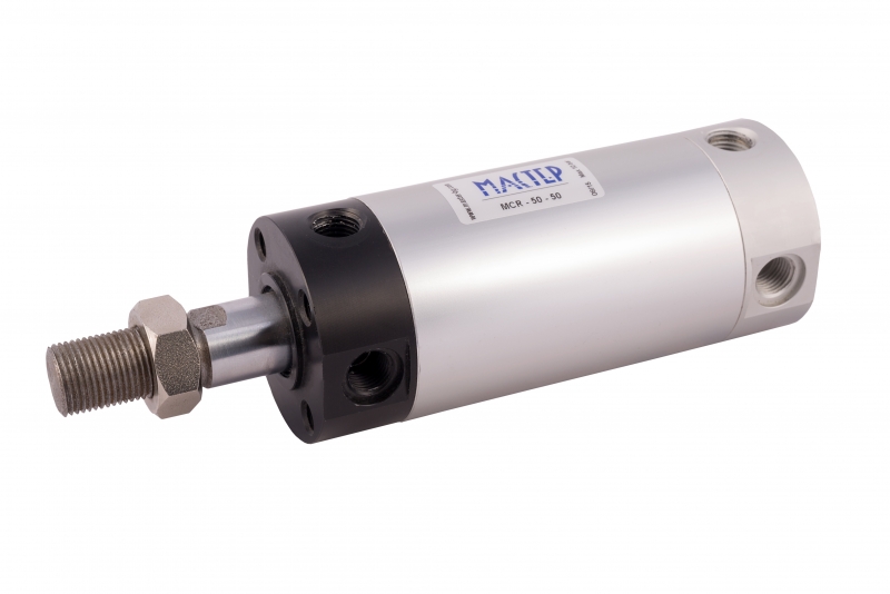 Pneumatic cylinder, round, MCR series