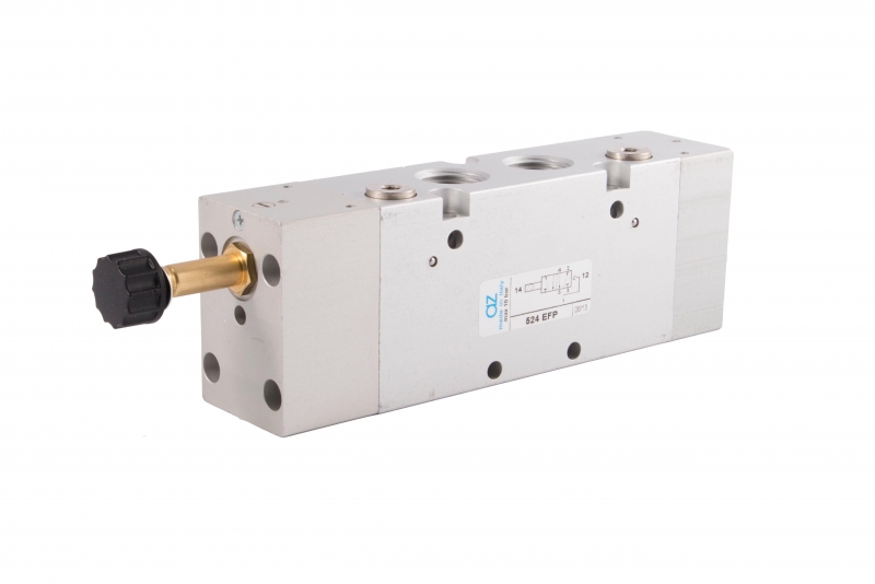 Solenoid valve 524 EFP, 5/2, 1/2"