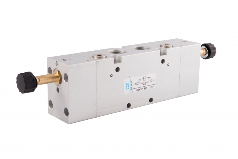 Solenoid valve 5243P EE, 5/3, 1/2"