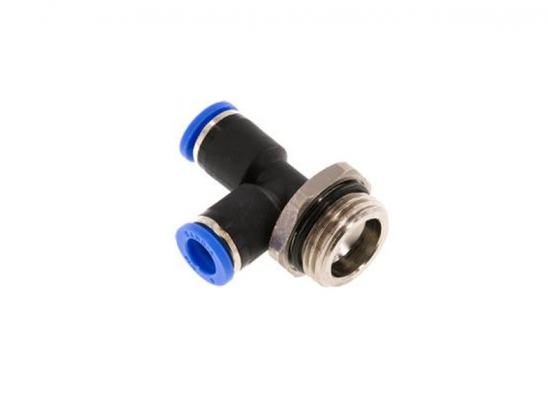 T Push-in Fitting 1/2'' - 8mm,side thread