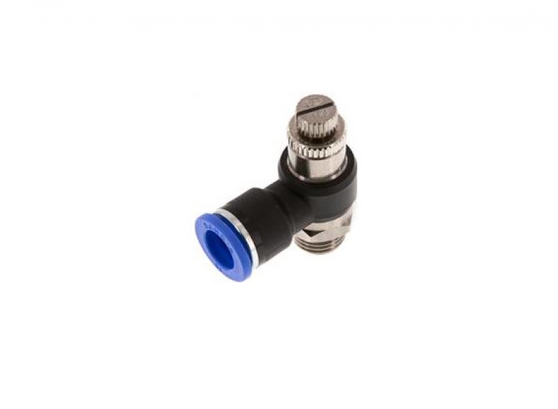 Flow controller 1/4"- 10 mm