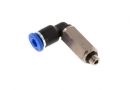 Elbow fitting  extended M5 - 4mm