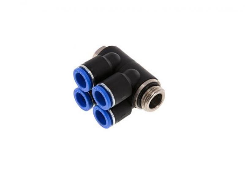 Distributor 1/2" - 12 mm, 4 outlets