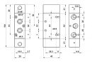 Разпределител 522 CC, 5/2, 1/4"