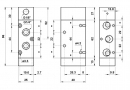 Разпределител 522 MC, 5/2, 1/4"