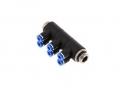 Distributor 1/8" - 4 mm, 6 outlets