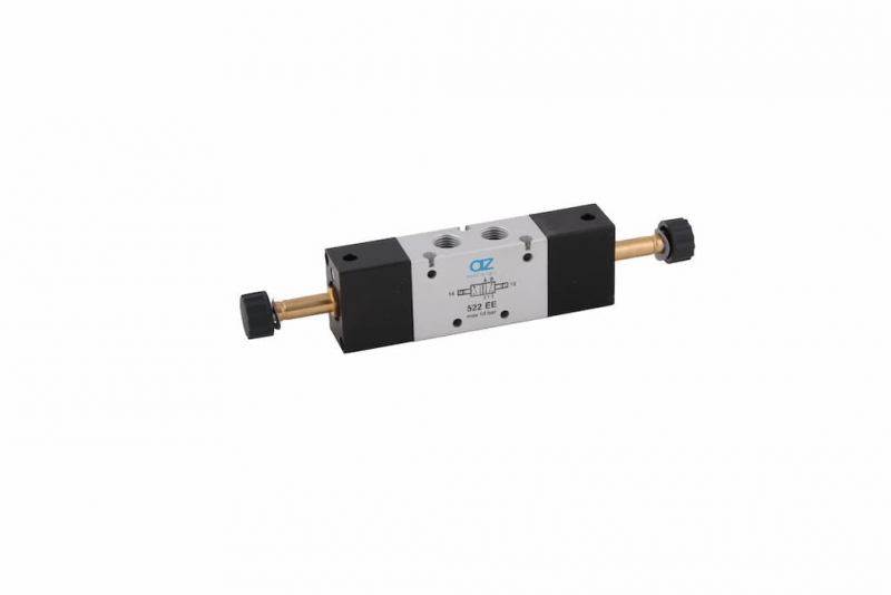 Solenoid valve 522 EE, 5/2, 1/4"