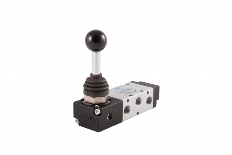 Solenoid valve 5213A LL90, 5/3, 1/8"