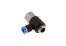 T-fitting, male and female thread 1/4" - 6mm